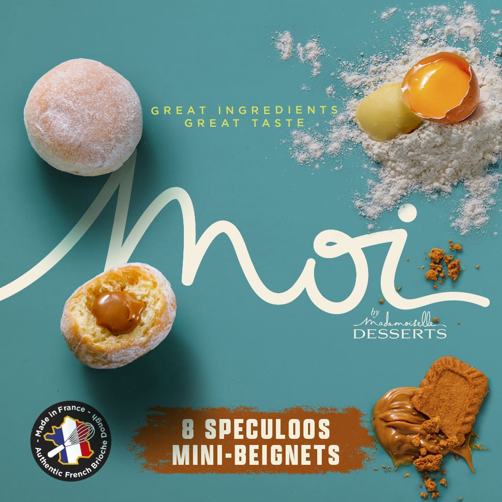 Pack of 8 Speculoos Mini Beignets